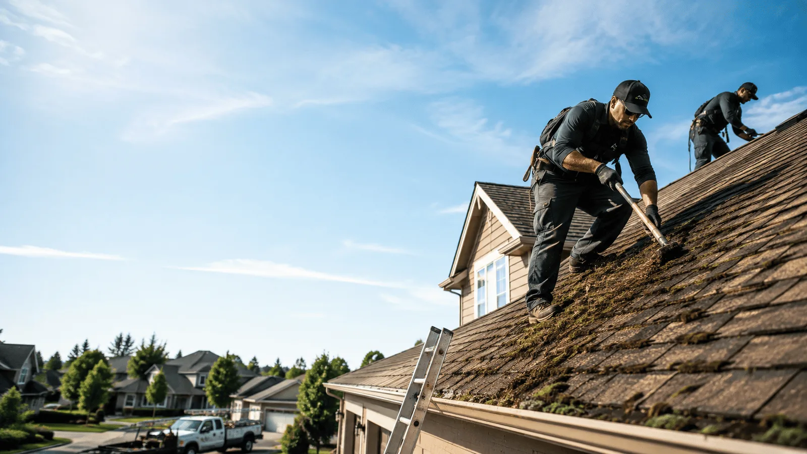 Roof Moss Removal in Wading River, NY near me